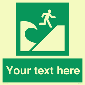 SV7304: Custom Safe Condition Tsunami evacuation area