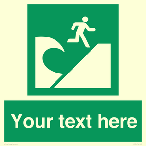 SV7304: Custom Safe Condition Tsunami evacuation area