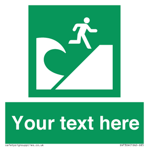 SV7304: Custom Safe Condition Tsunami evacuation area