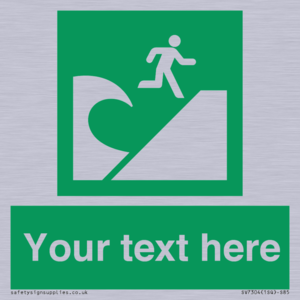 SV7304: Custom Safe Condition Tsunami evacuation area