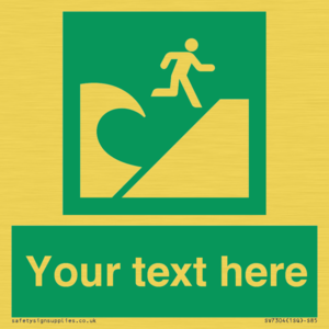 SV7304: Custom Safe Condition Tsunami evacuation area