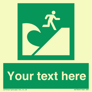 SV7304: Custom Safe Condition Tsunami evacuation area