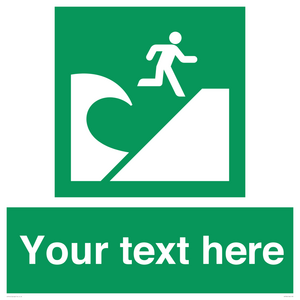 SV7304: Custom Safe Condition Tsunami evacuation area