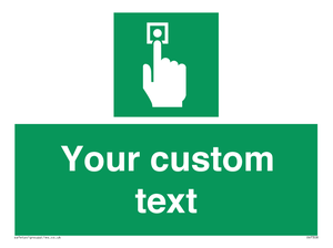 SV7308: Custom Safe Condition Emergency call point