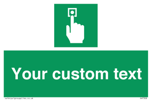 SV7308: Custom Safe Condition Emergency call point