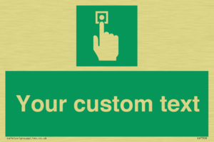 SV7308: Custom Safe Condition Emergency call point