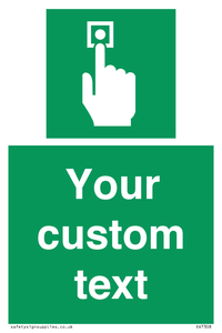 SV7308: Custom Safe Condition Emergency call point