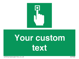 SV7308: Custom Safe Condition Emergency call point