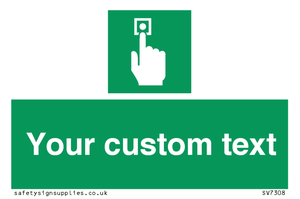 SV7308: Custom Safe Condition Emergency call point