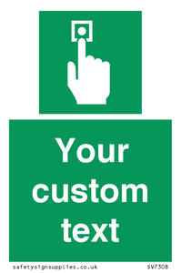 SV7308: Custom Safe Condition Emergency call point