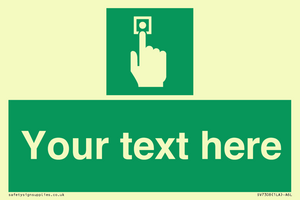 SV7308: Custom Safe Condition Emergency call point