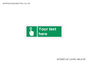 SV7308: Custom Safe Condition Emergency call point