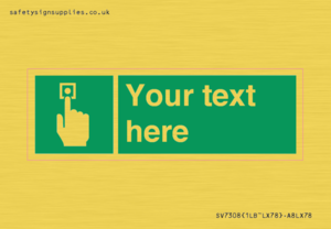 SV7308: Custom Safe Condition Emergency call point