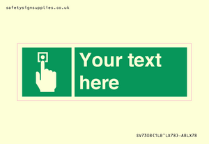 SV7308: Custom Safe Condition Emergency call point