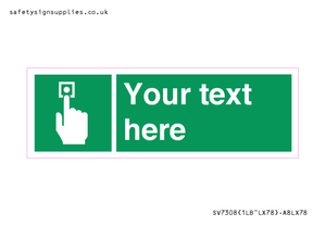 SV7308: Custom Safe Condition Emergency call point