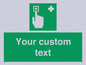 SV7309: Custom Safe Condition First aid call point