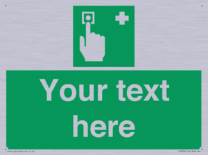 SV7309: Custom Safe Condition First aid call point