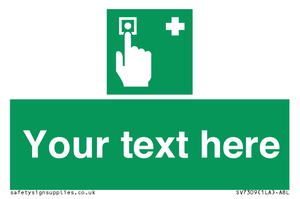 SV7309: Custom Safe Condition First aid call point