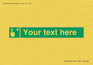 SV7309: Custom Safe Condition First aid call point