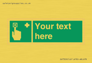 SV7309: Custom Safe Condition First aid call point