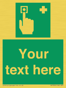 SV7309: Custom Safe Condition First aid call point