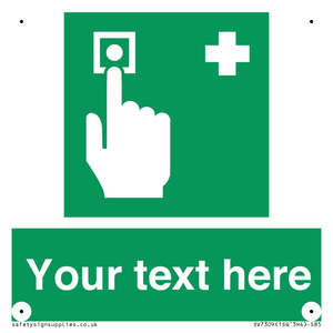 SV7309: Custom Safe Condition First aid call point