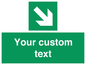 SV7310: Custom Safe Condition Down right arrow