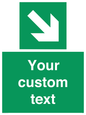 SV7310: Custom Safe Condition Down right arrow