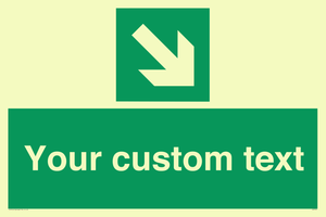 SV7310: Custom Safe Condition Down right arrow