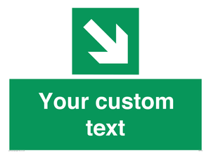 SV7310: Custom Safe Condition Down right arrow