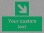 SV7310: Custom Safe Condition Down right arrow