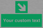 SV7310: Custom Safe Condition Down right arrow