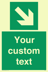 SV7310: Custom Safe Condition Down right arrow