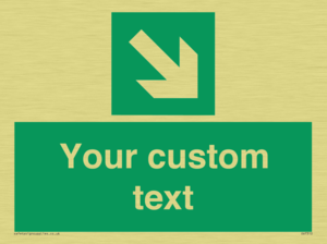 SV7310: Custom Safe Condition Down right arrow