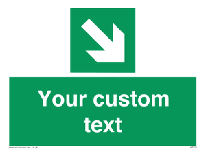 SV7310: Custom Safe Condition Down right arrow