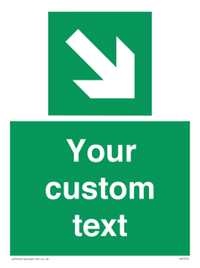 SV7310: Custom Safe Condition Down right arrow