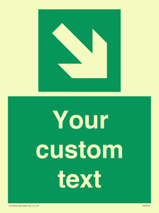 SV7310: Custom Safe Condition Down right arrow