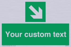 SV7310: Custom Safe Condition Down right arrow