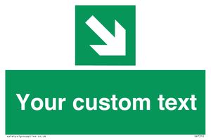 SV7310: Custom Safe Condition Down right arrow