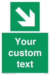 SV7310: Custom Safe Condition Down right arrow