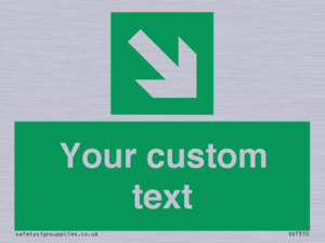 SV7310: Custom Safe Condition Down right arrow