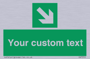 SV7310: Custom Safe Condition Down right arrow