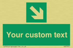 SV7310: Custom Safe Condition Down right arrow