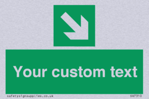 SV7310: Custom Safe Condition Down right arrow