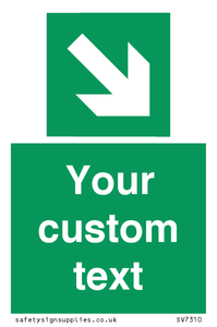 SV7310: Custom Safe Condition Down right arrow