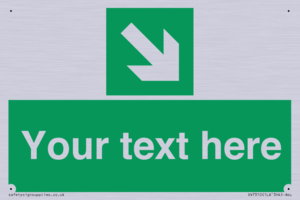 SV7310: Custom Safe Condition Down right arrow