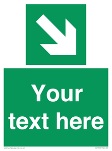 SV7310: Custom Safe Condition Down right arrow