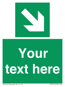 SV7310: Custom Safe Condition Down right arrow