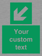 SV7312: Custom Safe Condition Down left arrow