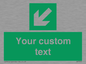 SV7312: Custom Safe Condition Down left arrow